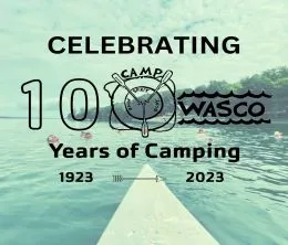 image of camp y owasco 100 year logo