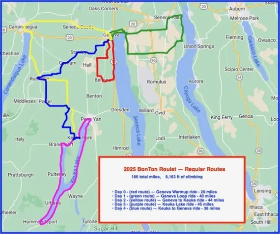 updated regular routes